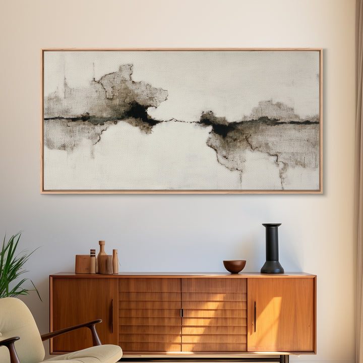 Minimal Two Figure Line Drawing Canvas Print, Above Bed Art, Living Room Decor, Bedroom Decor, Serenity 176, Piece Wall Art, ABA-2x1-76