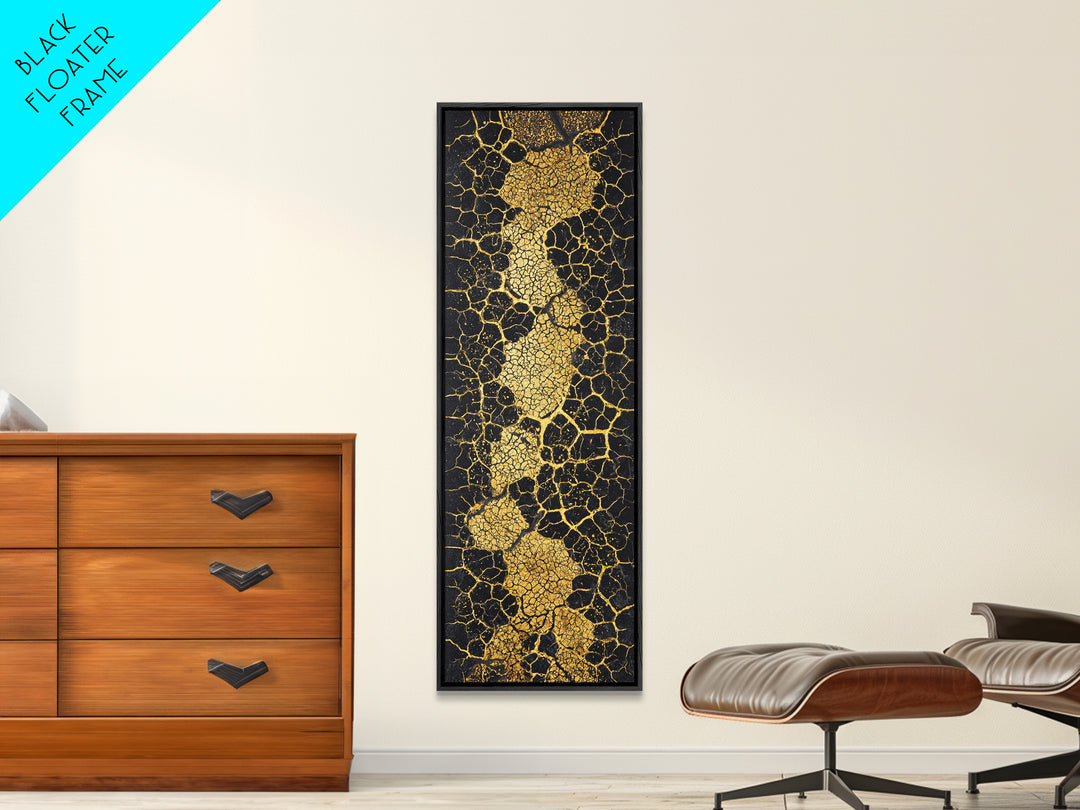 Gold Abstract Africa Map Wall Art, African Abstract, Black And Gold Art, Textured Art Print, Modern African Home Decor Gift