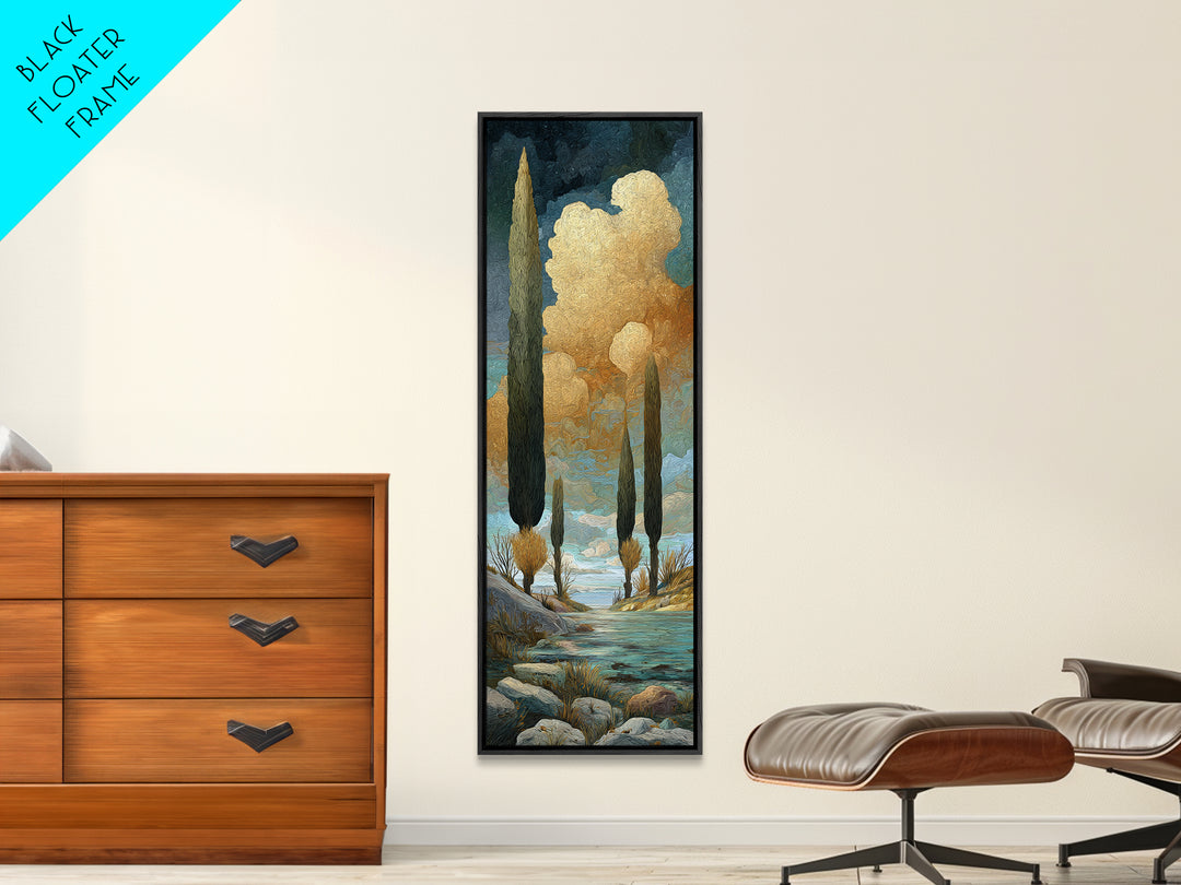 Surreal Dream Landscape Framed Canvas Print, Art, Wall Art for Mom, Living Room Decor, Fine Art, Wood Wall Art, ART-1x3-71