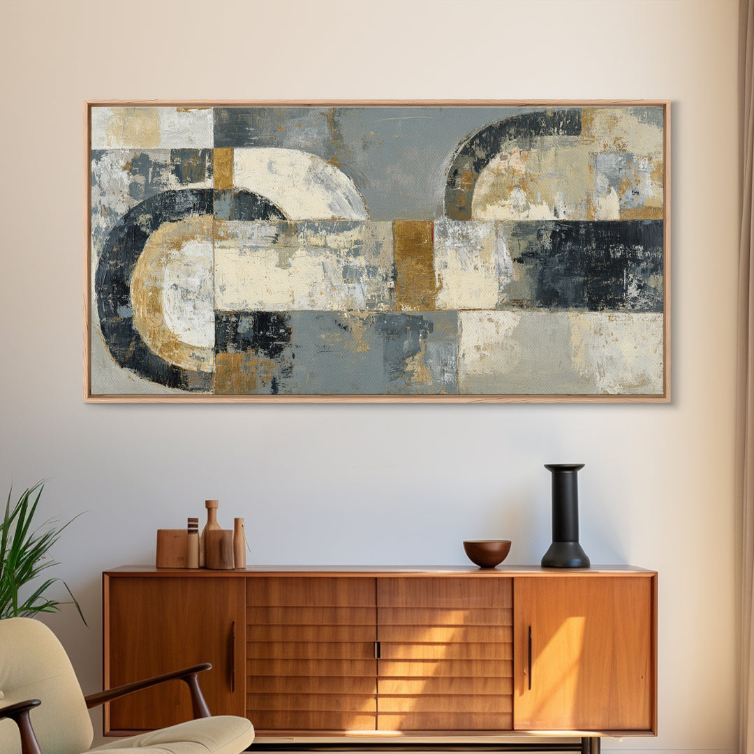 Textured Neutral Abstraction Canvas Print, Art, Textured Painting, Living Room Decor, Abstract Art, Digital Wall Art, ART-2x1-57