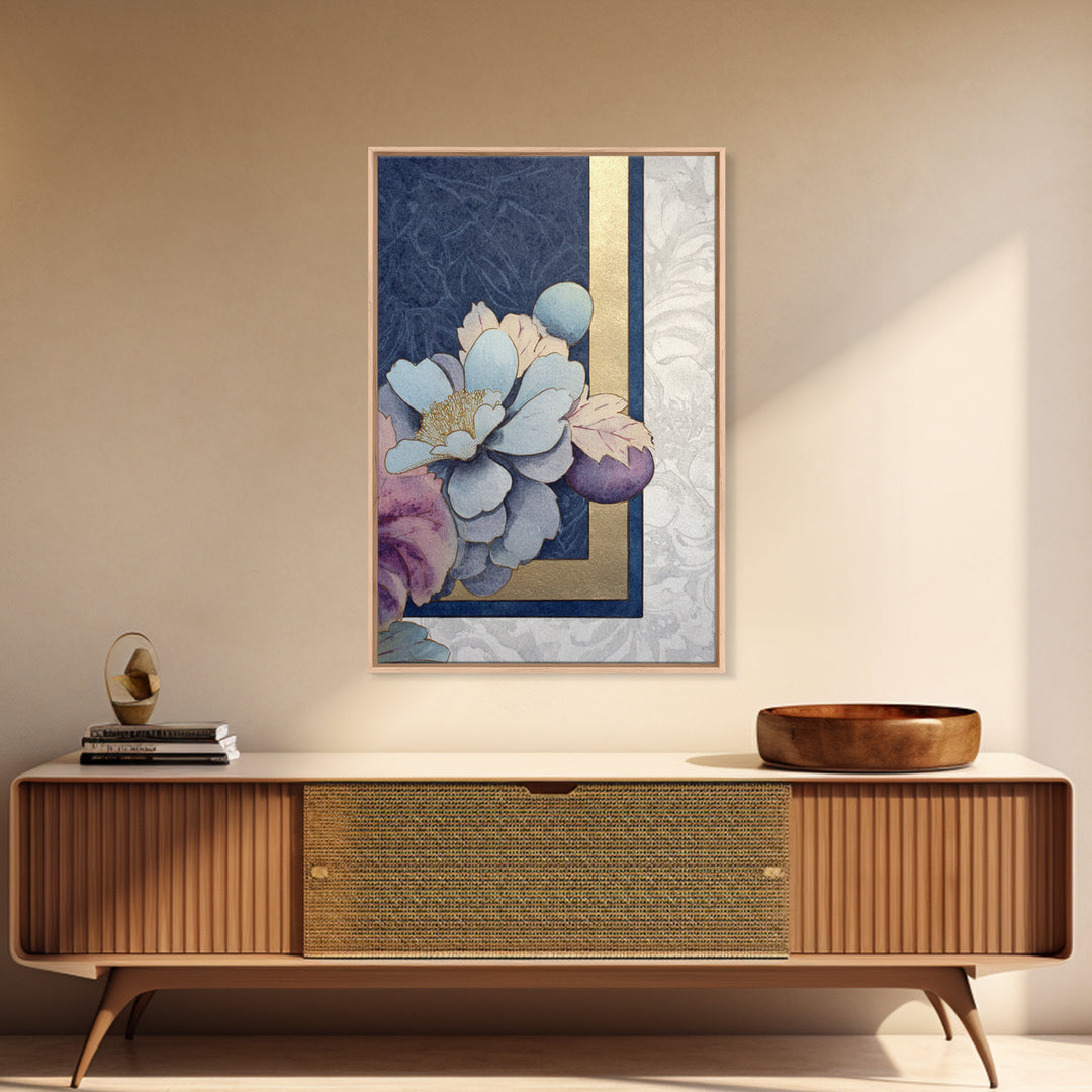 Bold Pop Fruit Composition Framed Canvas Print, Art, Canvas Wall Art, Living Room Decor, Fine Art, Boho Wall Art, ART-2x3-24