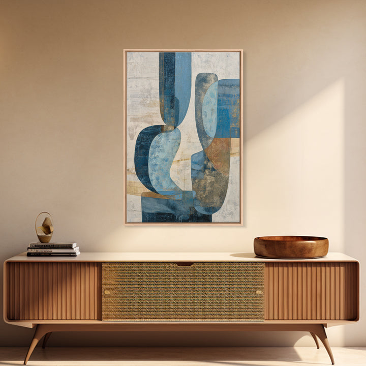 Abstract Water Forms Framed Canvas Print, Art, Room Decor, Living Room Decor, Abstract Art, Art Commission, Digital Wall Art, ART-2x3-75