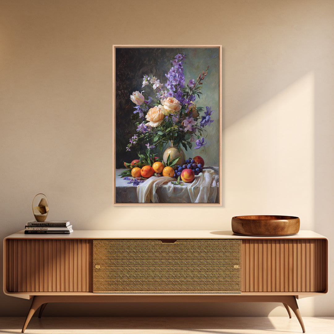 Museum Still Life Canvas Print, Art, Wall Art Prints, Living Room Decor, Fine Art, Ai Art, Textured Wall Art, ART-2x3-81