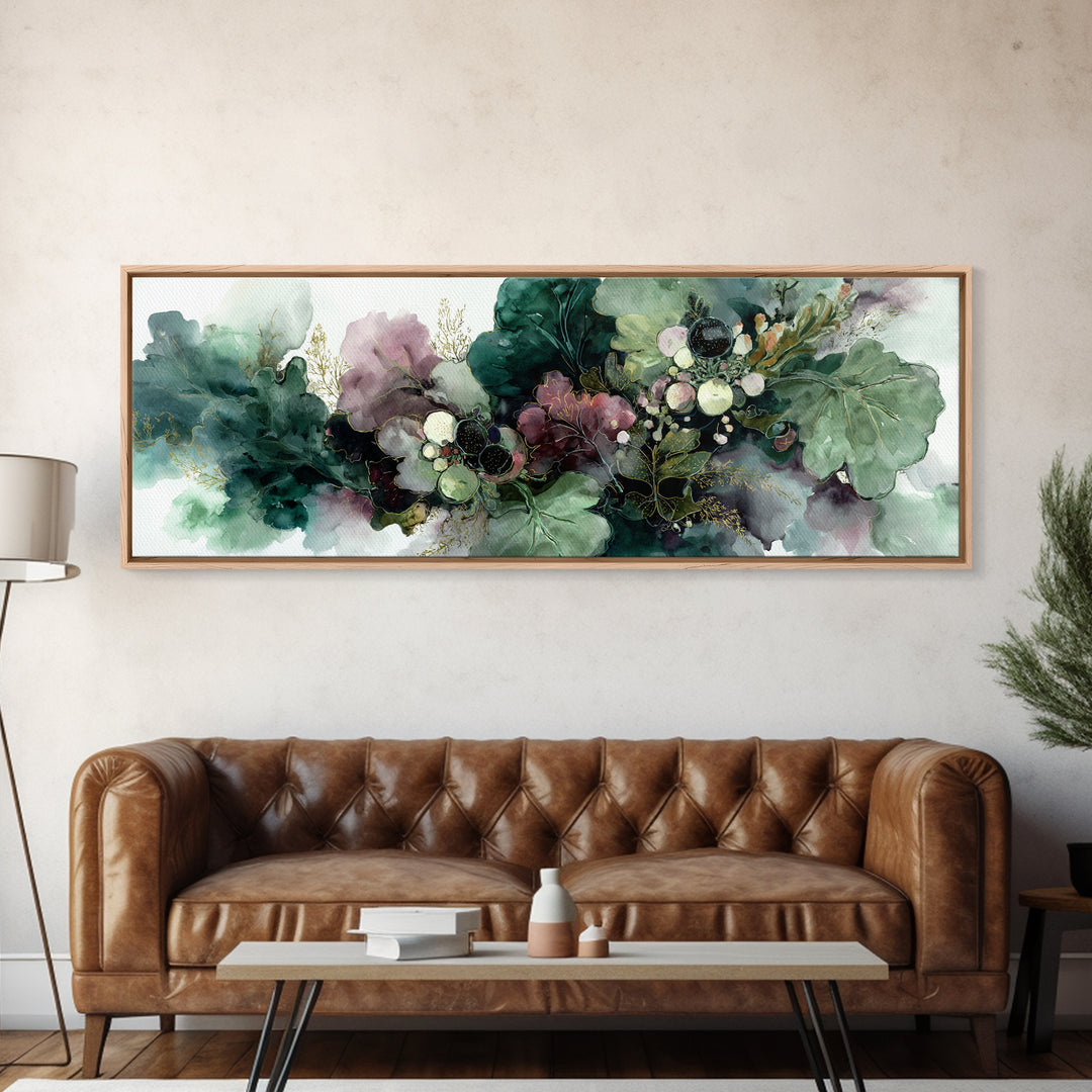 Celestial Moon Study Canvas Print, Art, Digital Art, Living Room Decor, Oil Painting, Abstract Art, Canvas Art, ART-3x1-13