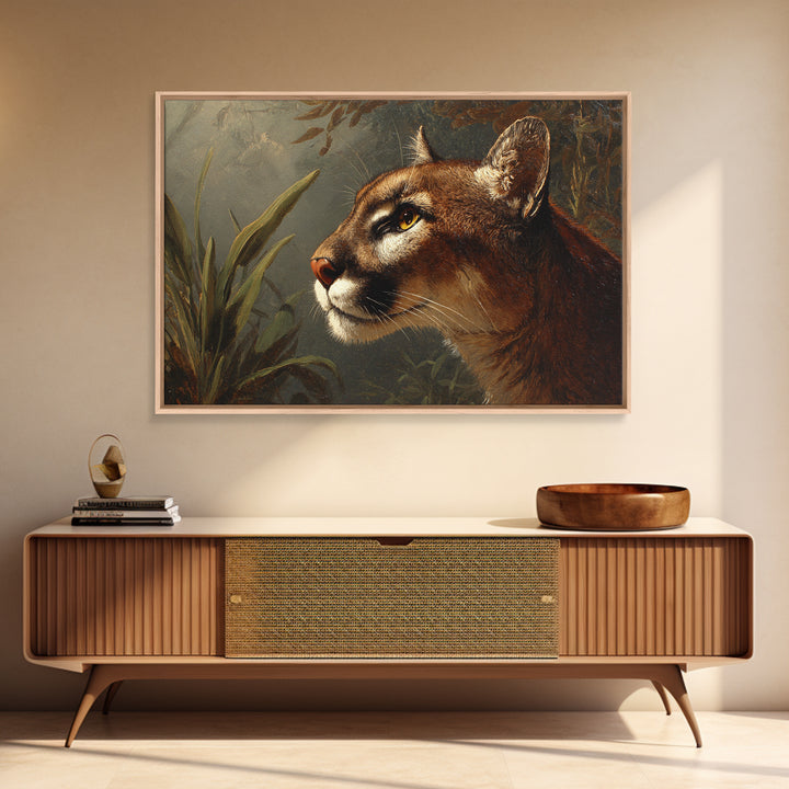 Elegant Animal Portrait Canvas Print, Art, Art Print, Living Room Decor, Oil Painting, Canvas Wall Art, Abstract Art, ART-3x2-22