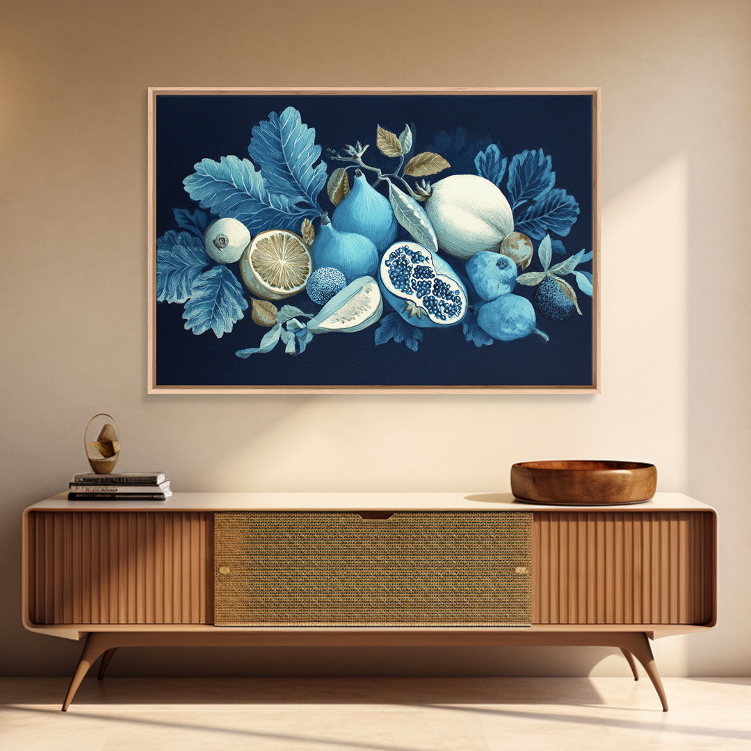 Bold Pop Fruit Composition Canvas Print, Art, Wood Wall Art, Living Room Decor, Fine Art, Modern Decor, Fine Art Print, ART-3x2-68
