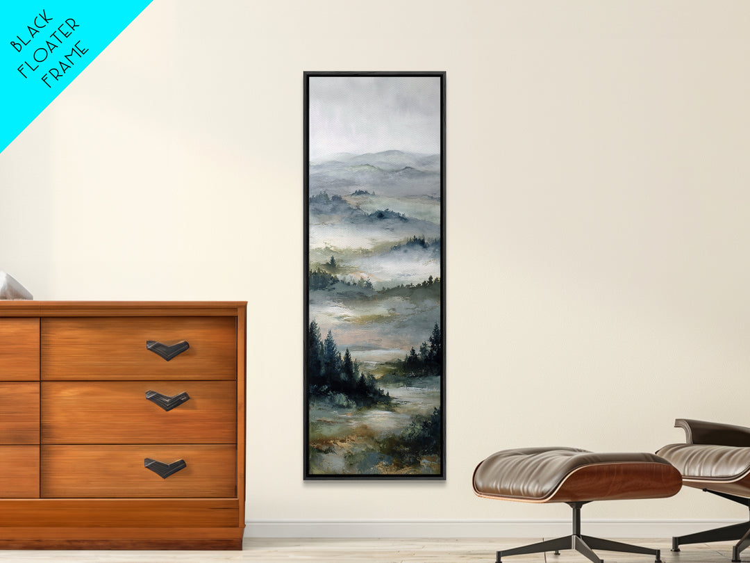 Wide Olive and Beige Meadow Panorama Canvas Print, Above Sofa Art, Minimalist Wall Art, Living Room Decor, Fine Art, Statement, ASA-1x3-94