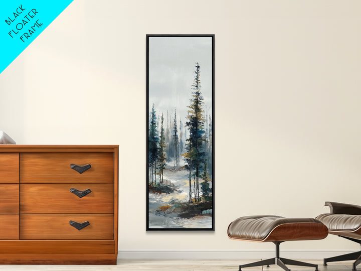 Modern Scandinavian Forest Canvas Print, Above Sofa Art, Set of 3 Wall Art, Living Room Decor, Statement, Minimalist Wall Art, ASA-1x3-99