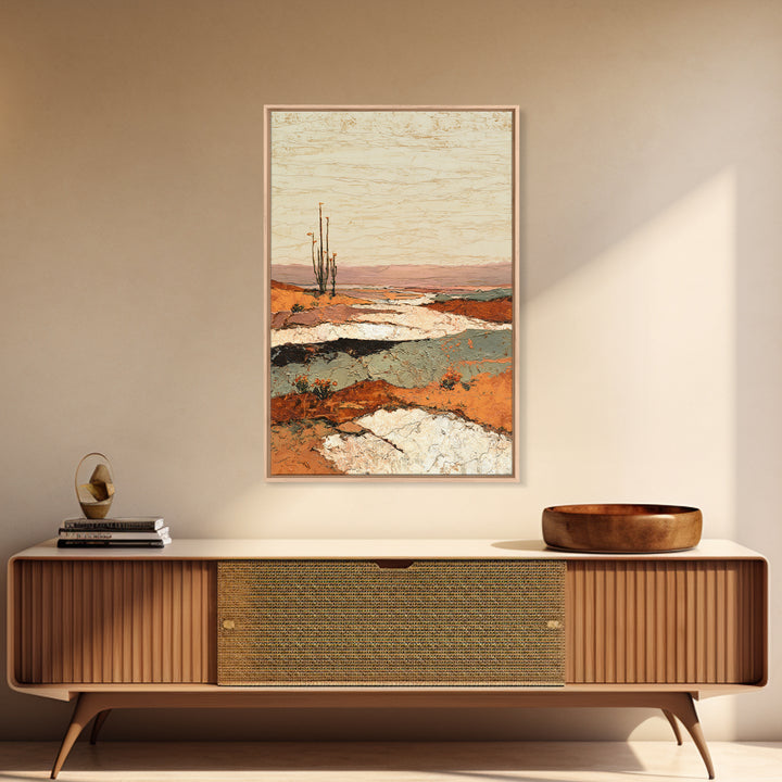 Abstract Canyon Landscape Canvas Print, Above Sofa Art, Wall Decor, Living Room Decor, Fine Art, Statement, Contemporary Art, ASA-2x3-39