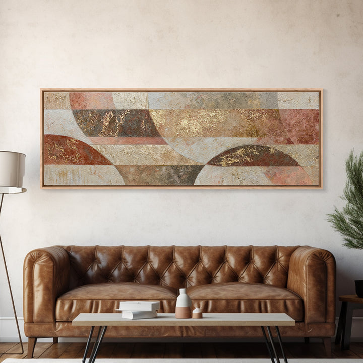 Textured Plaster Abstract Canvas Print, Above Sofa Art, Canvas Wall Art, Living Room Decor, Abstract Art, Statement, ASA-3x1-75