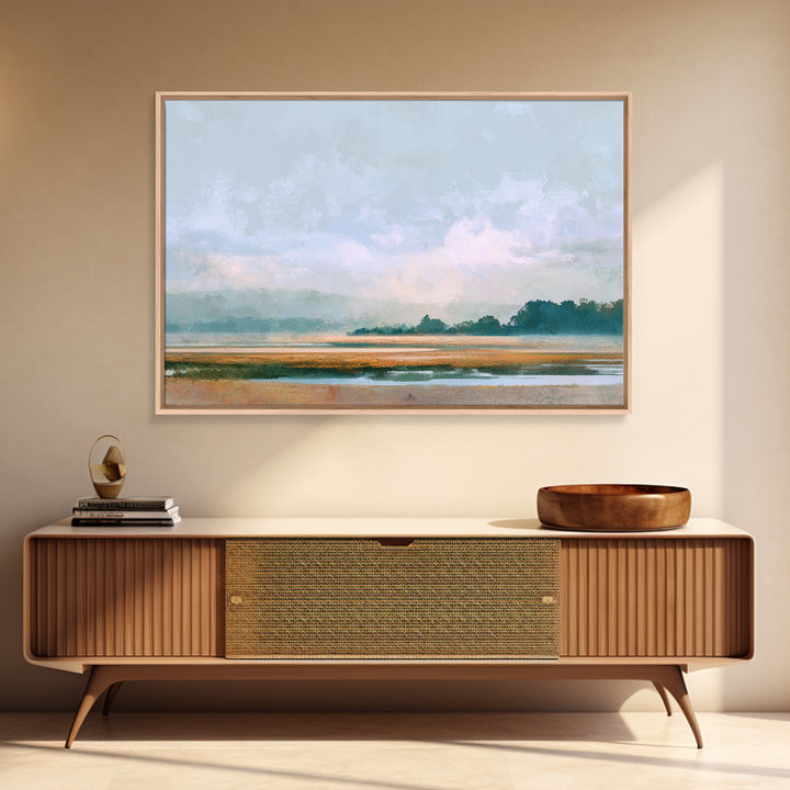 Gallery Style Landscape with Expansive Negative Space Canvas Print, Above Sofa Art, Room Decor, Living Room Decor, Statement, ASA-3x2-4