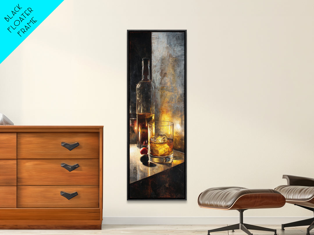 Pool Hall Eight Ball Canvas Print, Bar Art, Kitchen Wall Art, Bar Decor, Fine Art, Coffee Wall Art, Living Room Art, BAR-1x3-7