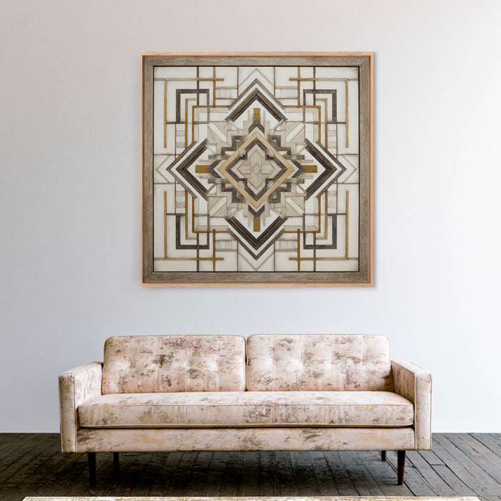 Old Cinema Marquee Graphic Without Room Setting Canvas Print, Basement Art, Boho Decor, Living Room Decor, Fine Art, Retreat, BAS-1x1-85