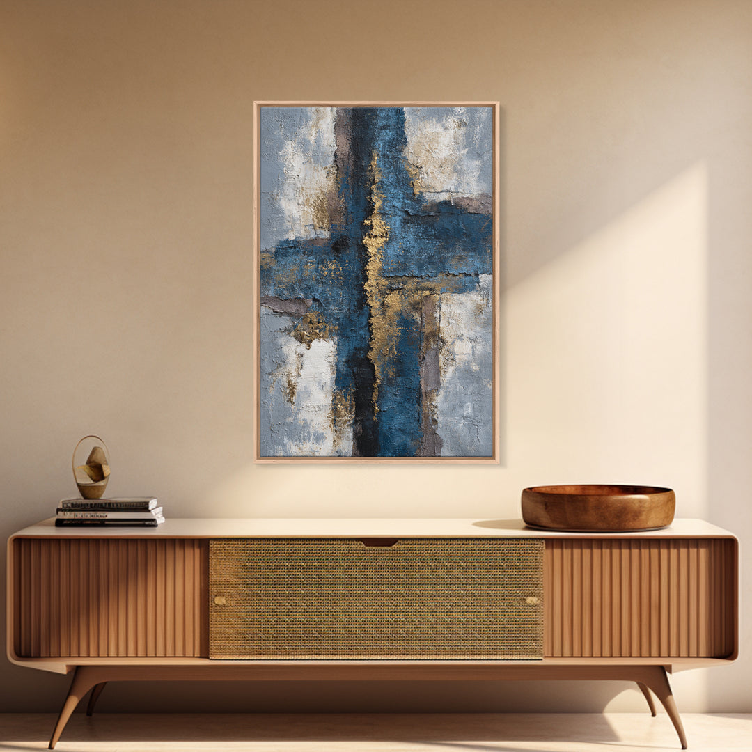 Abstract Soundwave Art Framed Canvas Print, Basement Art, Trendy Wall Art, Living Room Decor, Retreat, Original Art Prints, BAS-2x3-28