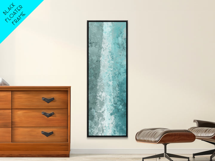 Abstract Marble Texture Canvas Print, Bathroom Art, Wall Decor, Bathroom Decor, Abstract Art, Spa, Contemporary Art, Wall Art, BAT-1x3-28