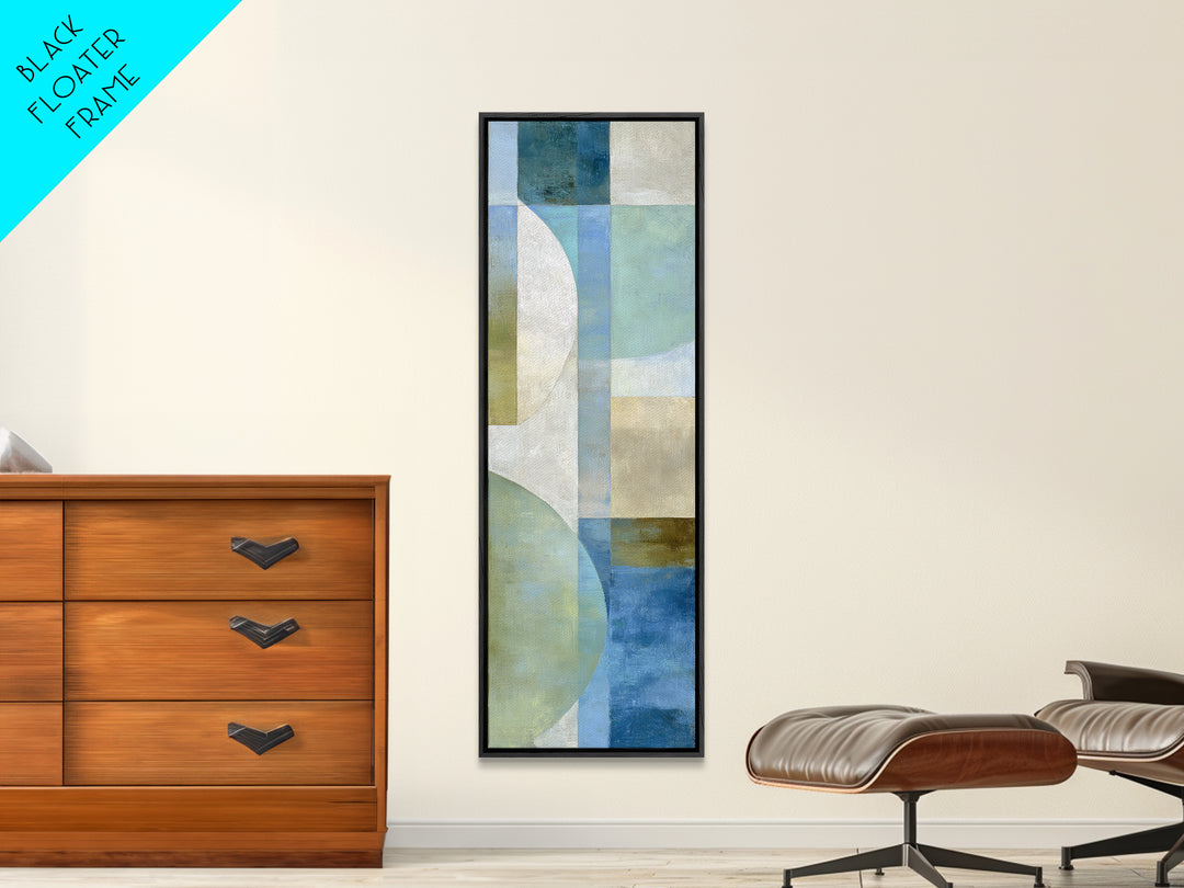Clean Geometric Forms Canvas Print, Bathroom Art, Printable, Bathroom Decor, Spa, Bathroom Prints, Bathroom Wall Decor, BAT-1x3-33