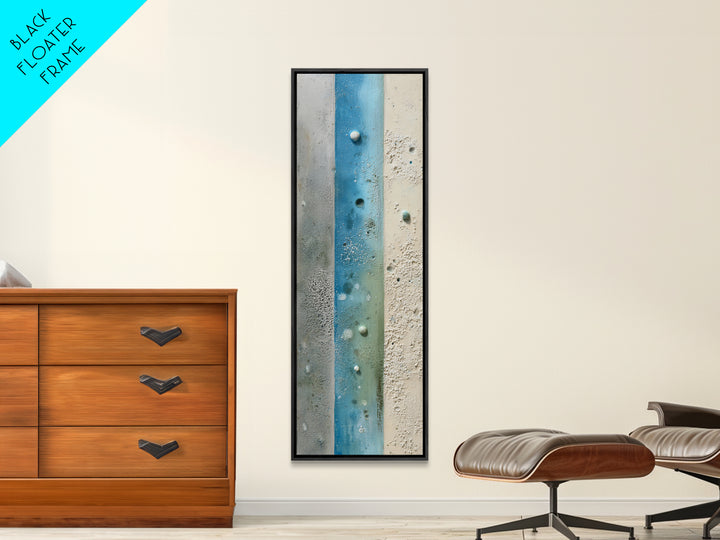 Clean Geometric Forms Canvas Print, Bathroom Art, Bathroom Wallpaper, Bathroom Decor, Abstract Art, Spa, Luxury Decor, BAT-1x3-9