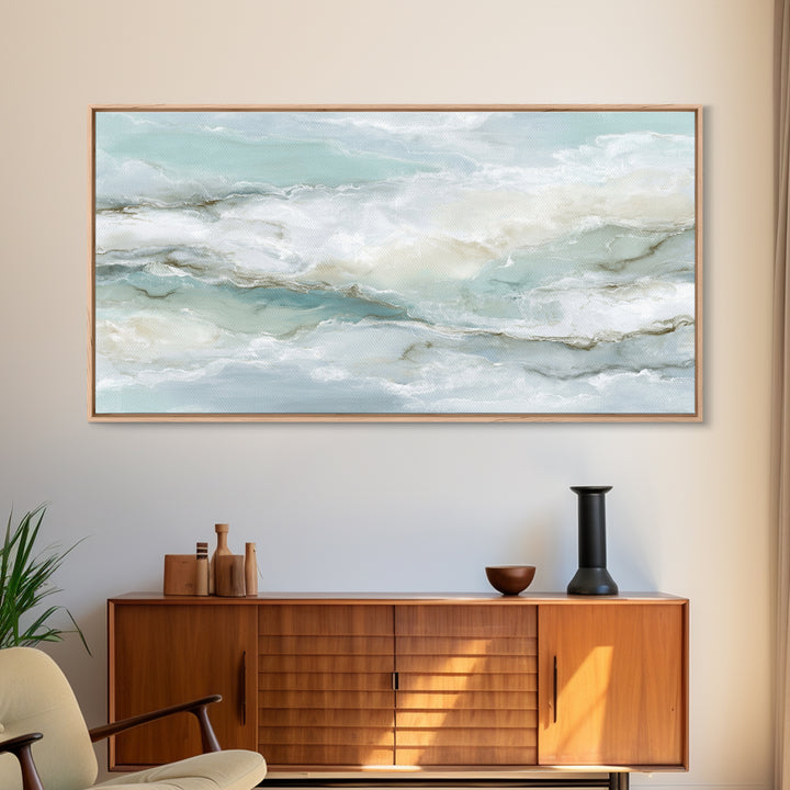 Abstract Marble Texture Framed Canvas Print, Bathroom Art, Printable Wall Art, Bathroom Decor, Spa, Bathroom Wall Decor, BAT-2x1-60
