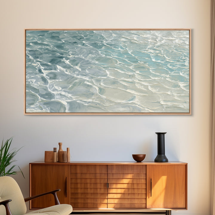 Abstract Water Ripples Canvas Print, Bathroom Art, Wall Art, Bathroom Decor, Abstract Art, Spa, Dog Portrait, Canvas Wall Art, BAT-2x1-73