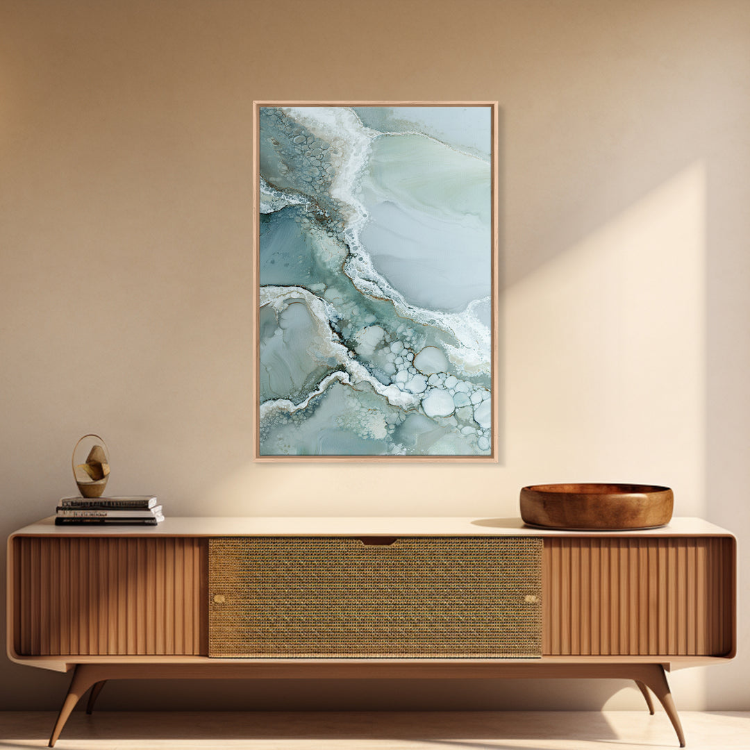 Abstract Marble Texture Framed Canvas Print, Bathroom Art, Funny Bathroom Art, Bathroom Decor, Abstract Art, Spa, Art Print, BAT-2x3-48