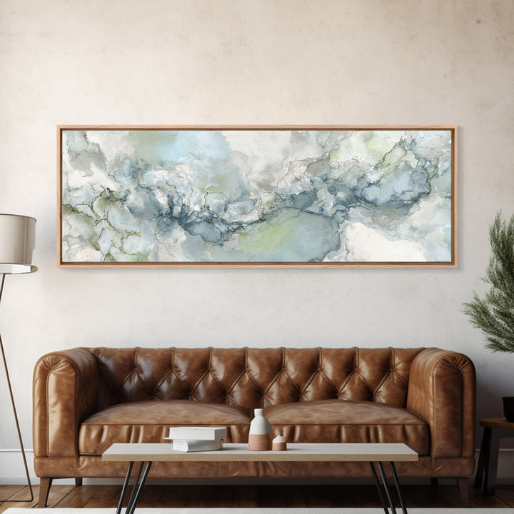 Abstract Marble Texture Framed Canvas Print, Bathroom Art, Art Print, Bathroom Decor, Fine Art, Spa, Custom Pet Portrait, BAT-3x1-56