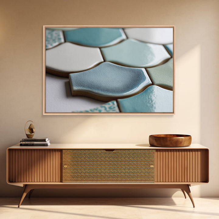 Clean Geometric Forms Framed Canvas Print, Bathroom Art, Wall Hanging, Bathroom Decor, Spa, Modern Art, Bathroom Art Decor, BAT-3x2-25