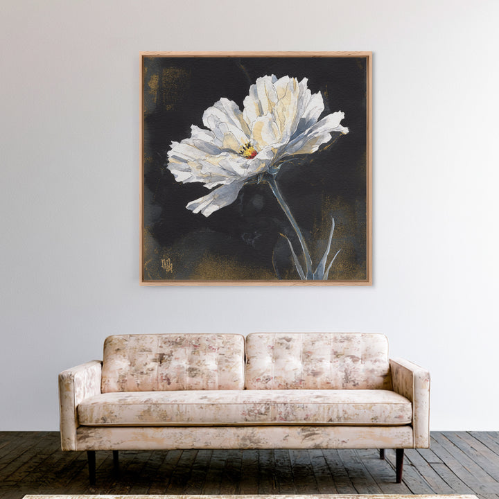 Classic Nude Figure Sketch Canvas Print, Black and White Art, Statement Artwork, Living Room Decor, Fine Art, Monochrome, BAW-1x1-9