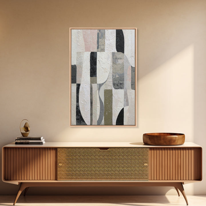 Abstract Marble Texture Canvas Print, Black and White Art, Apartment Decor, Living Room Decor, Monochrome, Photo Prints, BAW-2x3-71