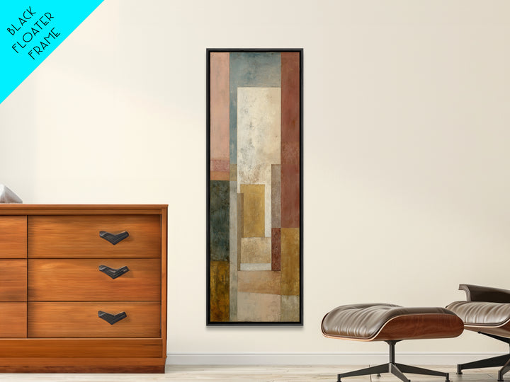 Sunrise over Rolling Dunes in Muted Peach Canvas Print, Boho Art, Wall Print, Living Room Decor, Bohemian, Minimalist Decor, BOH-1x3-81