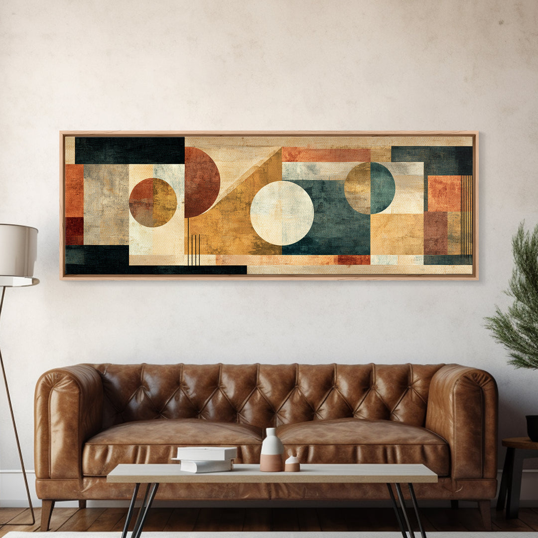 Minimal Black Line Figure Canvas Print, Boho Art, Art Prints, Living Room Decor, Oil Painting, Bohemian, Canvas Art, BOH-3x1-76