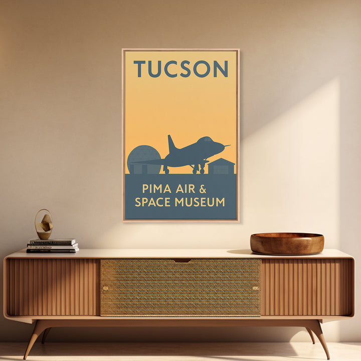 Tucson Arizona Travel Poster, Canvas Print, Mid Century Travel Art, Tucson Wall Art, Vintage Travel Print, Wall Art, Retro Travel Print