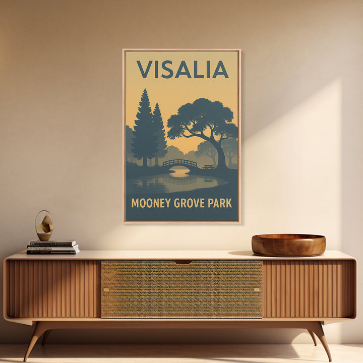 Visalia California Travel Poster, Canvas Print, Sunset Skyline Wall Art, Visalia Wall Art, Office Decor, Travel Art Print, Travel Wall Decor