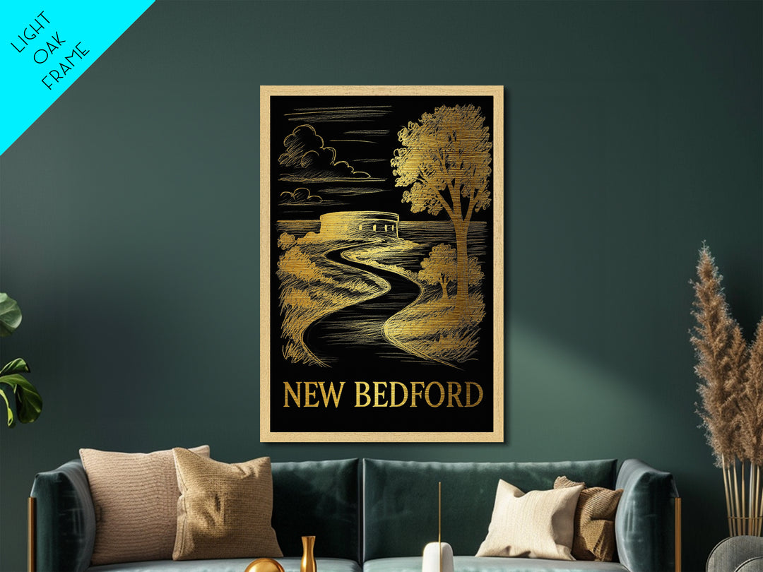 New Braunfels Texas travel, Metallic Gold Print, College Dorm Décor, Metal Art, Wood Framed Art, Graduation Travel Gift, Traveler Gift
