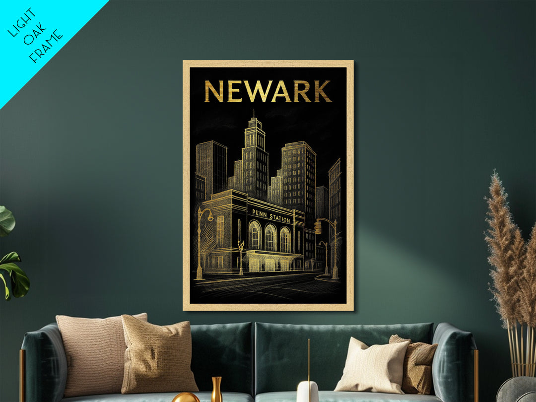New Bedford Massachusetts travel, Metallic Gold Print, Modern House Art, Metal Art, Wood Framed Art, Traveler Gift, Destination Gift