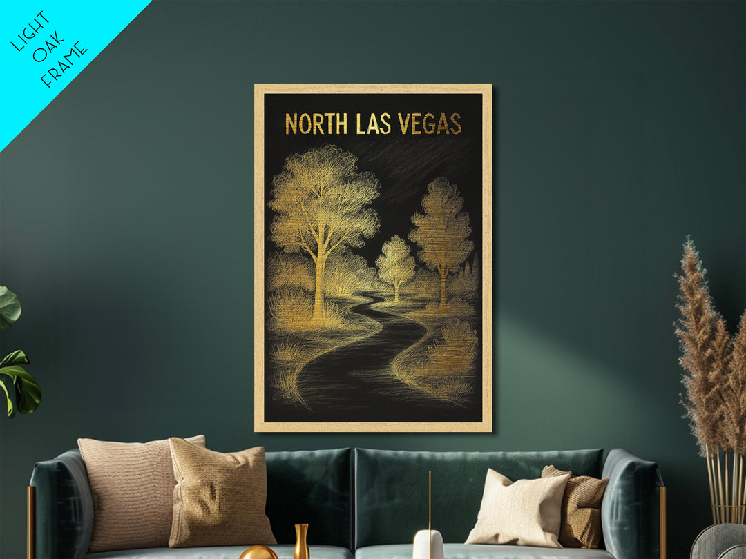 Oceanside California travel, Metallic Gold Print, College Dorm Décor, Metal Art, Wood Framed Art, Graduation Travel Gift, Traveler Gift