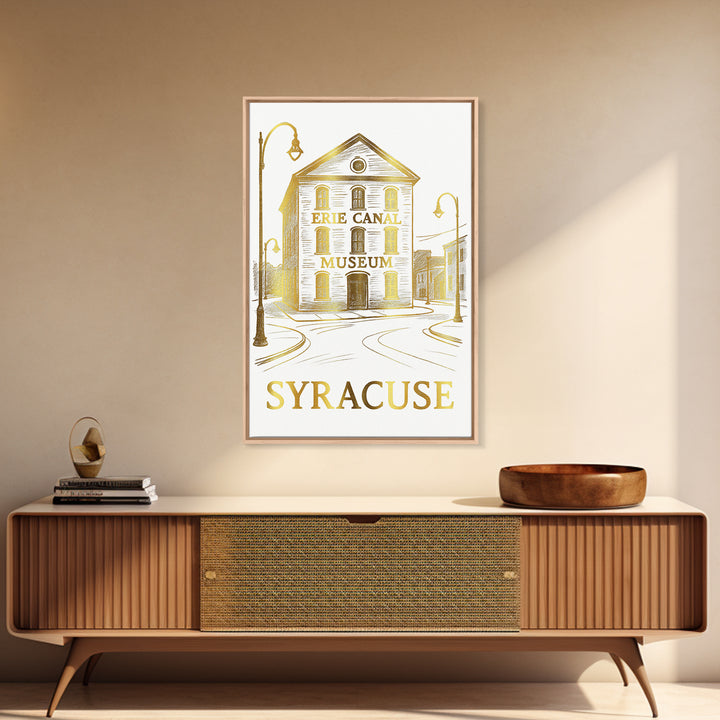Syracuse Travel Poster, Canvas Print, Minimalist Poster Art, Syracuse Wall Art, Travel Poster Set, Travel Poster Art, Modern Wall Decor
