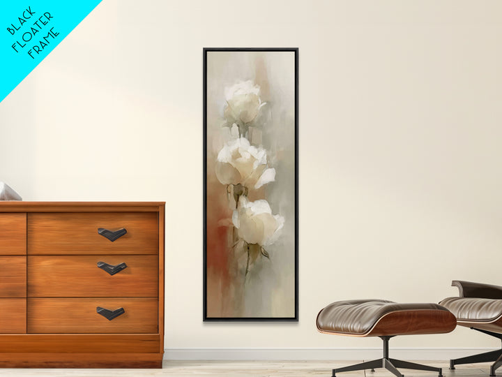 Blossoms Of Hope, Framed Canvas Print, Christian Wall Art, Christian Art Canvas, Christian Decor, Christian Gift Ideas, Tall Skinny Art Pri
