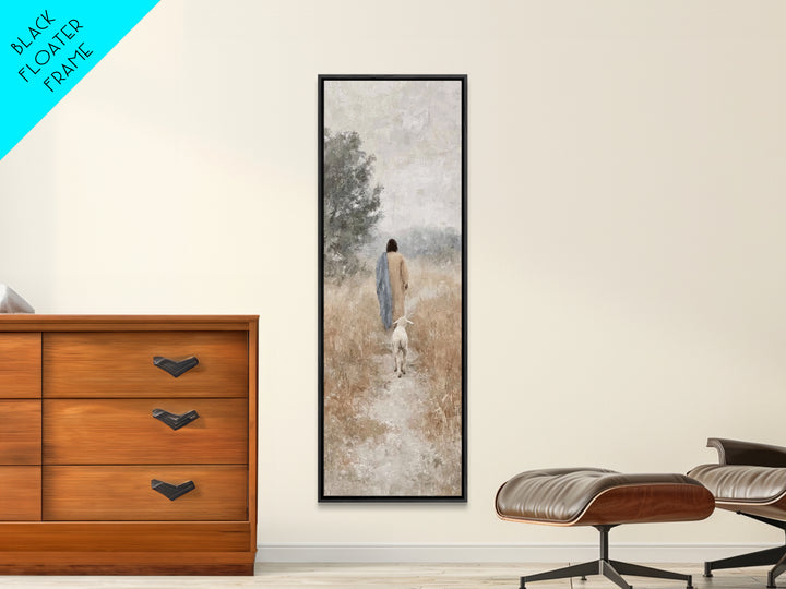 Dawn Of Promise | Framed Canvas Print | Skinny Art | Christian Art Canvas | Christian Wall Art | Jesus Painting | Christmas Art