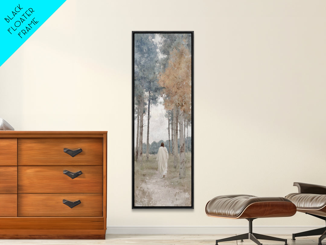 Morning Hope Way | Framed Canvas Print | Skinny Art | Christian Wall Art | Christian Painting | Christian Art Canvas | Christian Gift