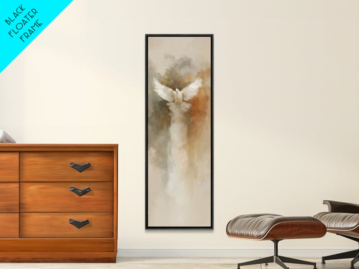 Spirit Of Glory – Framed Canvas Print – Christian Art Print – Christian Wall Art – Skinny Art – Christian Christmas Art – Christian Art Can