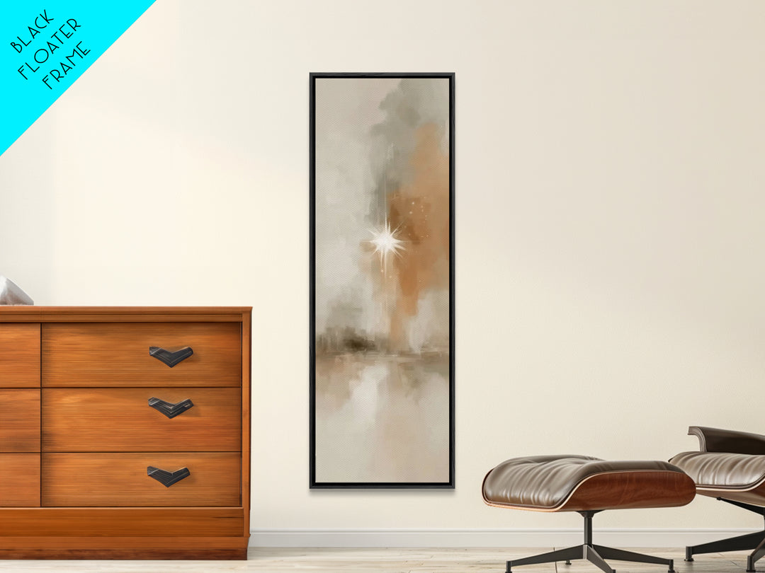 Redeemer Of Hope – Framed Canvas Print – Tall Narrow Wall Art – Christian Art – Jesus Painting – Christian Art Canvas – Christian Wall Art