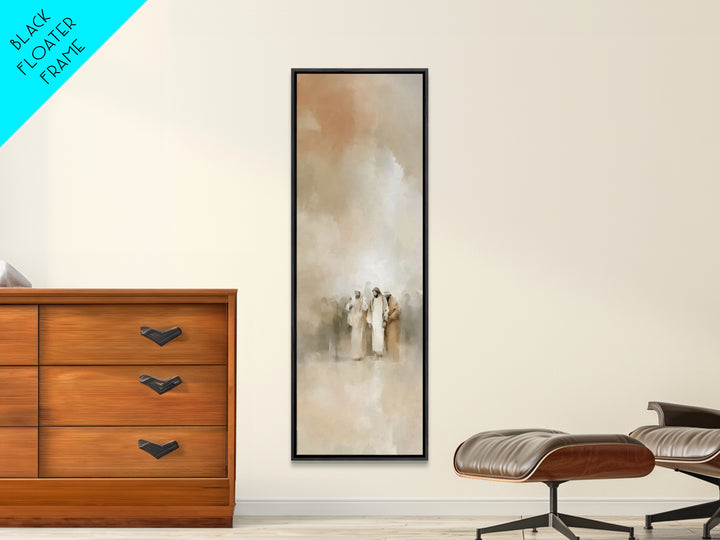 Desert Gathering | Framed Canvas Print | Skinny Art | Christian Painting | Christian Art Canvas | Christian Christmas Art