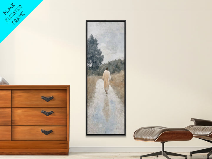 Journey Of Grace – Framed Canvas Print – Narrow Art – Christian Art Canvas – Christian Wall Art – Subtle Christian Art – Christmas Art