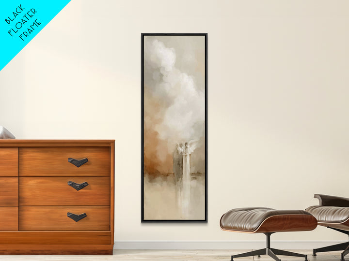Heavenly Messengers – Framed Canvas Print – Christian Wall Art – Christian Art Canvas – Skinny Art – Christian Christmas Art – Jesus Painti