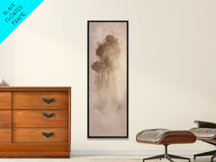 Cloudborne Mercy – Framed Canvas Print – Tall Skinny Art Print – Christian Art – Subtle Christian Art – Christian Art Canvas – Christian Wa