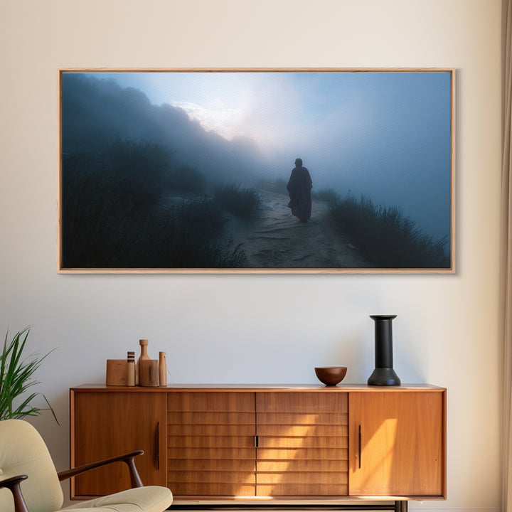 Celestial Journey – Framed Canvas Print – Christian Canvas – Christian Paintings – Jesus Art – Christian Wall Art – Christian Gift Ideas