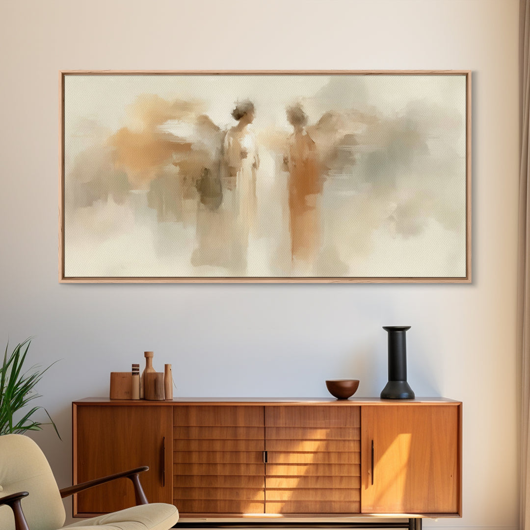 Whispered Glory – Framed Canvas Print – Christian Christmas Art – Christian Art Canvas – Subtle Christian Art – Christian Wall Art