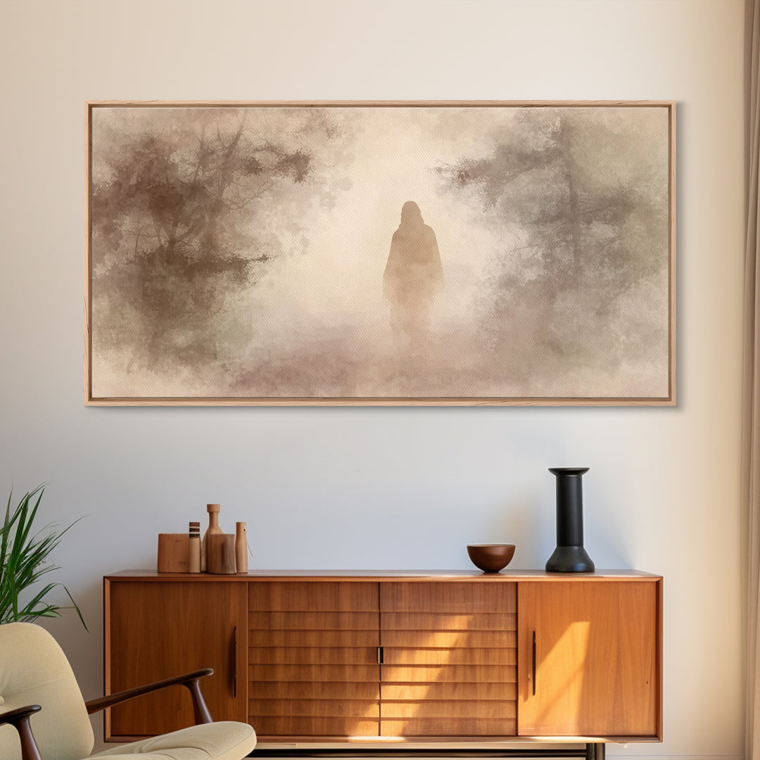 Path Of Salvation – Framed Canvas Print – Christian Wall Art – Christian Christmas Art – Jesus Canvas Art – Christian Decor – Jesus Art