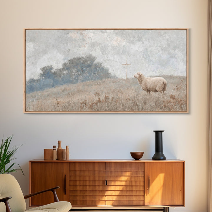 Heavenly Ascent, Framed Canvas Print, Christian Wall Art, Christian Art Canvas, Christian Christmas Art, Christian Art Work, Christian Deco