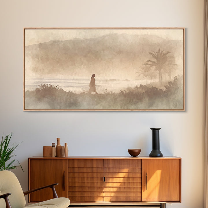 Silent Wonder – Framed Canvas Print – Christian Art Print – Subtle Christian Art – Christian Wall Art – Unique Christian Art – Christian Ch